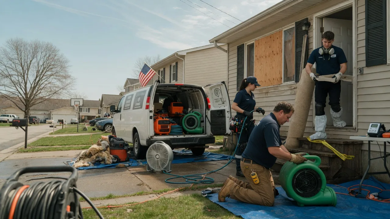Water Damage Restoration in Sherwood, MD near me